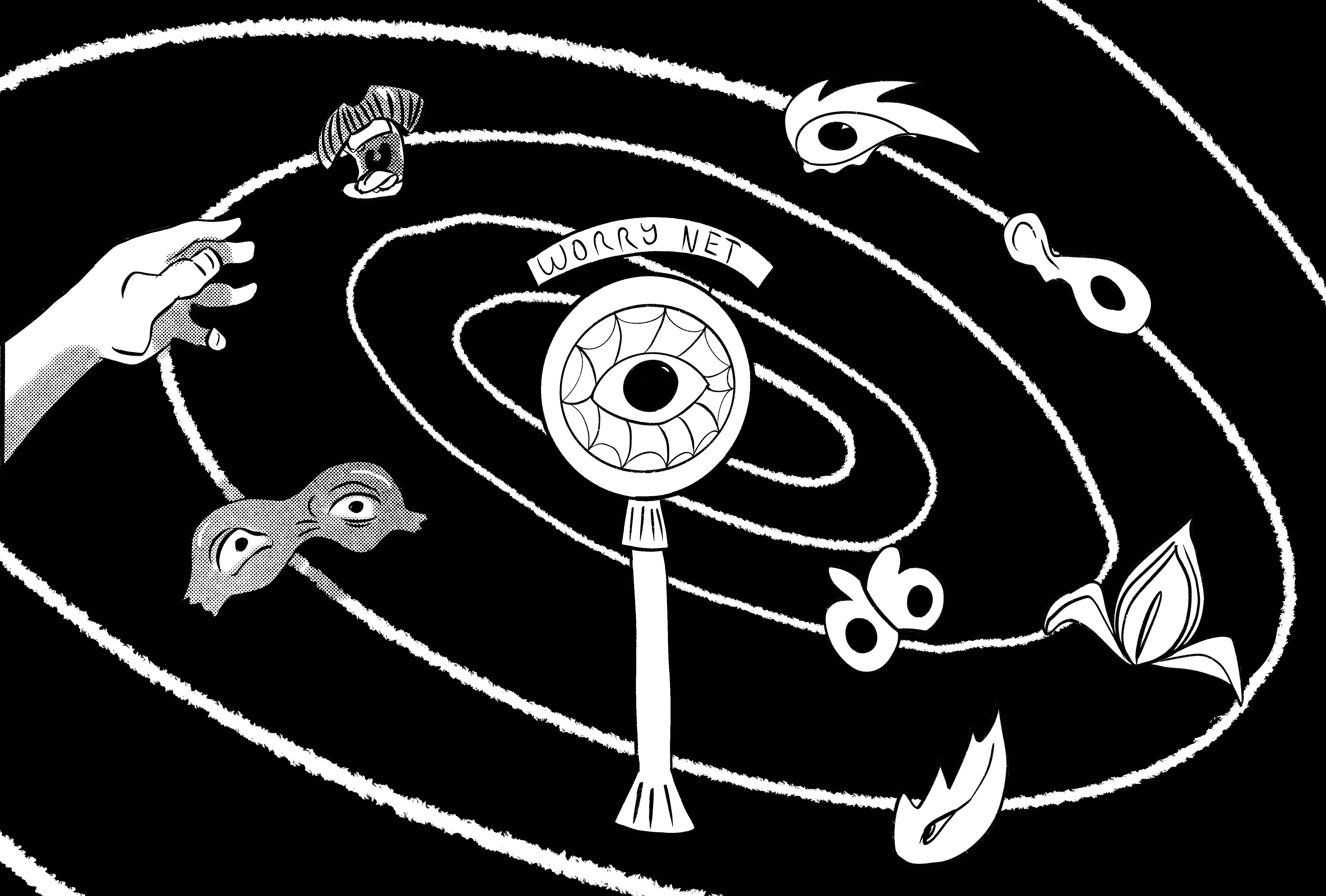 Worry Net Lessons: Using Art Rituals to Process Anxiety